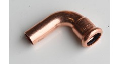 copper press-fit 90 deg street elbow
